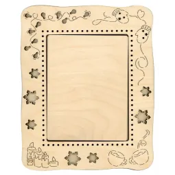 Accessories Frame "Christmas warmth. Medium. Vertical" OR-289