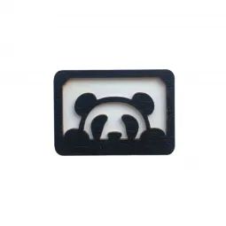 Étui à aiguilles en bois "Panda" KF056/29