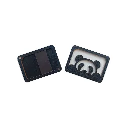 Étui à aiguilles en bois "Panda" KF056/29