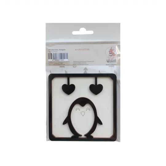 Wooden box "Penguin" KF057/26