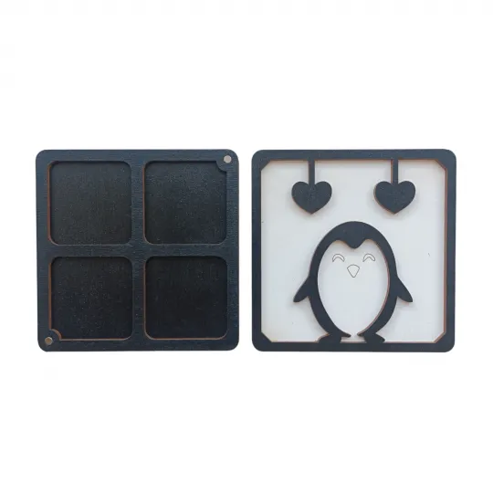 Деревянная коробка "Penguin" KF057/26