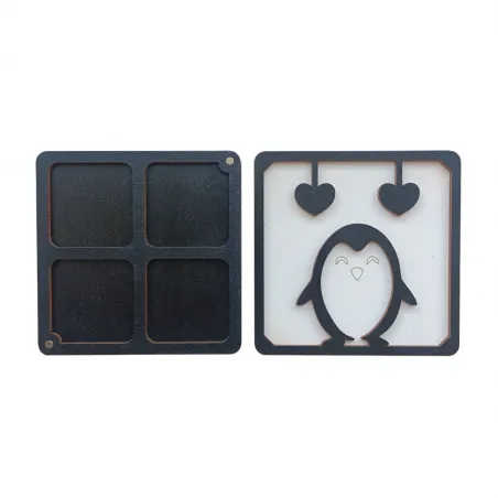 Wooden box "Penguin" KF057/26