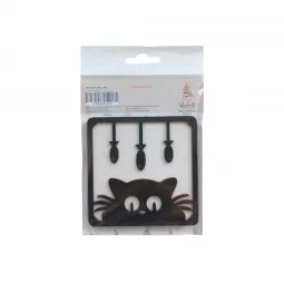 Boîte en bois "Chat" KF057/28