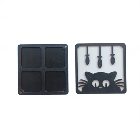 Wooden box "Cat" KF057/28