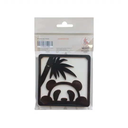 Holzkiste "Panda" KF057/29