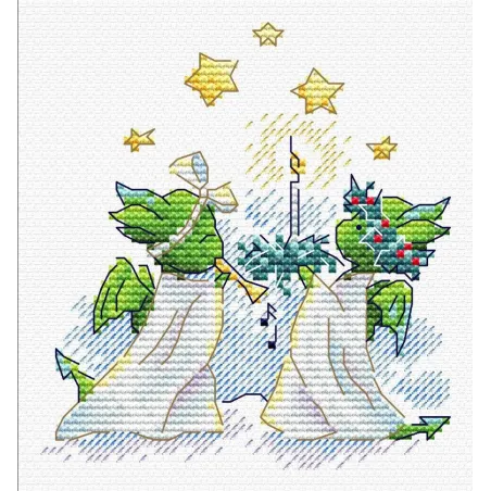 Cross stitch kit "Starry Night" SM-753 (D)