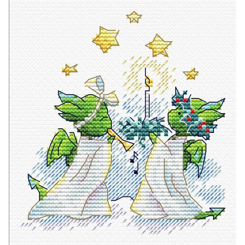 Cross stitch kit "Starry Night" SM-753 (D)