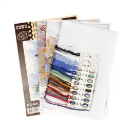 Cross stitch kit "Lovely company" SNV-801