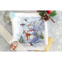 Kreuzstich-Set "Lovely company" SNV-801