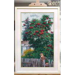 Kit de point de croix "Ural rowan" S1554