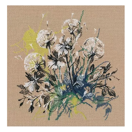 Cross stitch kit "Dandelions" S1557