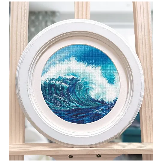 Cross stitch kit "Sea wave" S1558