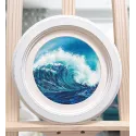 Cross stitch kit "Sea wave" S1558