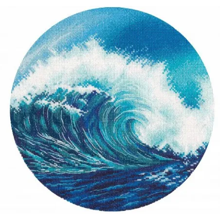 Cross stitch kit "Sea wave" S1558