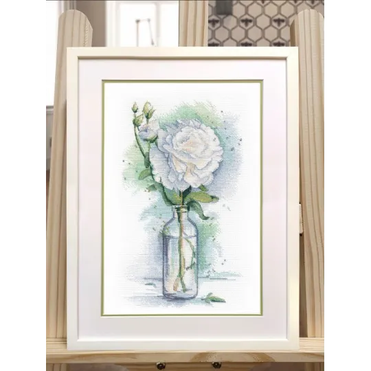 Cross stitch kit "Gentle peony" S1565