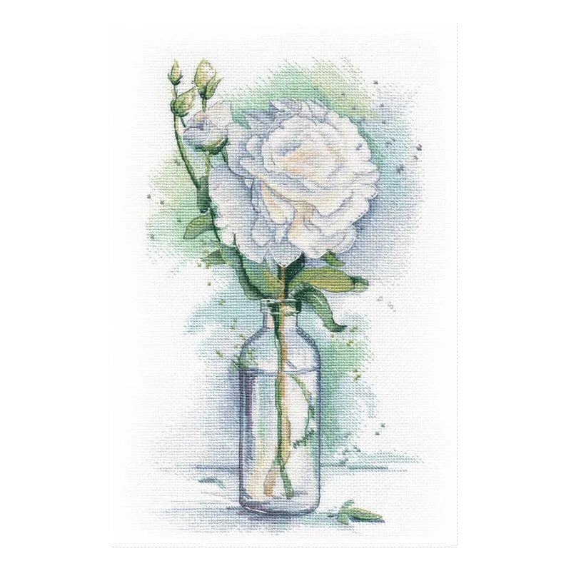 Cross stitch kit "Gentle peony" S1565