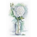 Cross stitch kit "Gentle peony" S1565