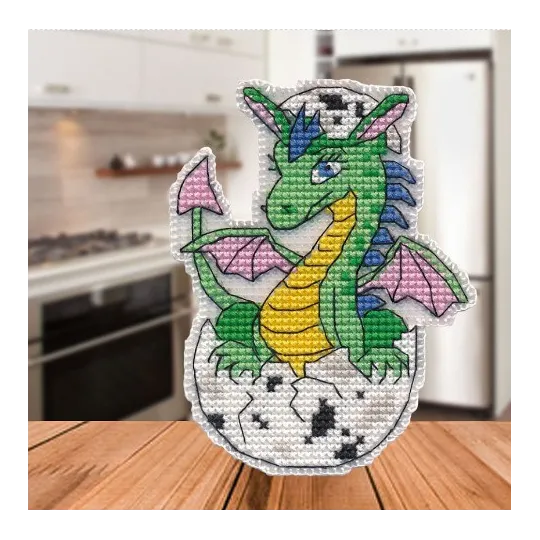 Kreuzstich-Set "Drache-2. Magnet" S1566