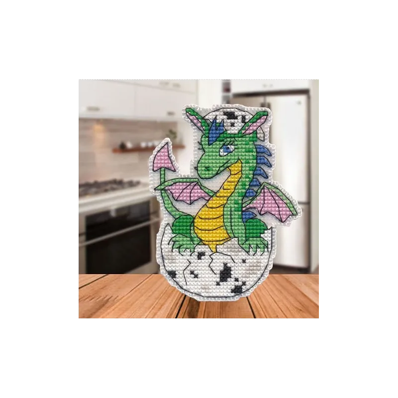 Kreuzstich-Set "Drache-2. Magnet" S1566