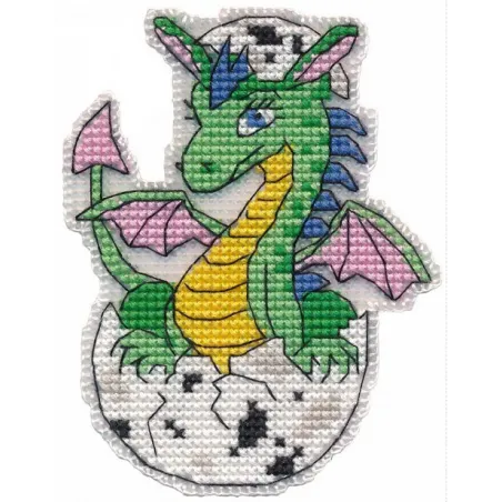 Kreuzstich-Set "Drache-2. Magnet" S1566