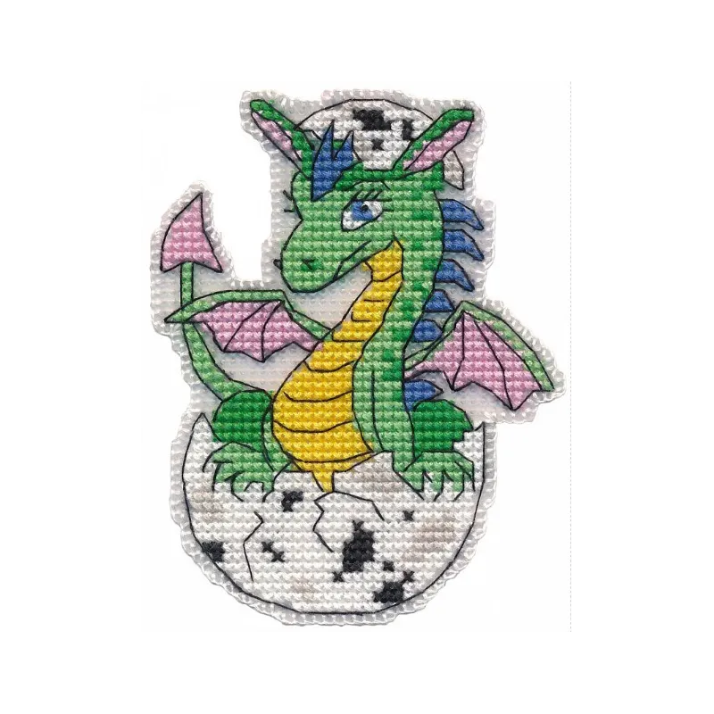 Kreuzstich-Set "Drache-2. Magnet" S1566