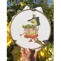 Cross stitch kit "House. Gardener" SAND-29