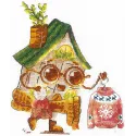 Cross stitch kit "House. Fashionista" SAND-30