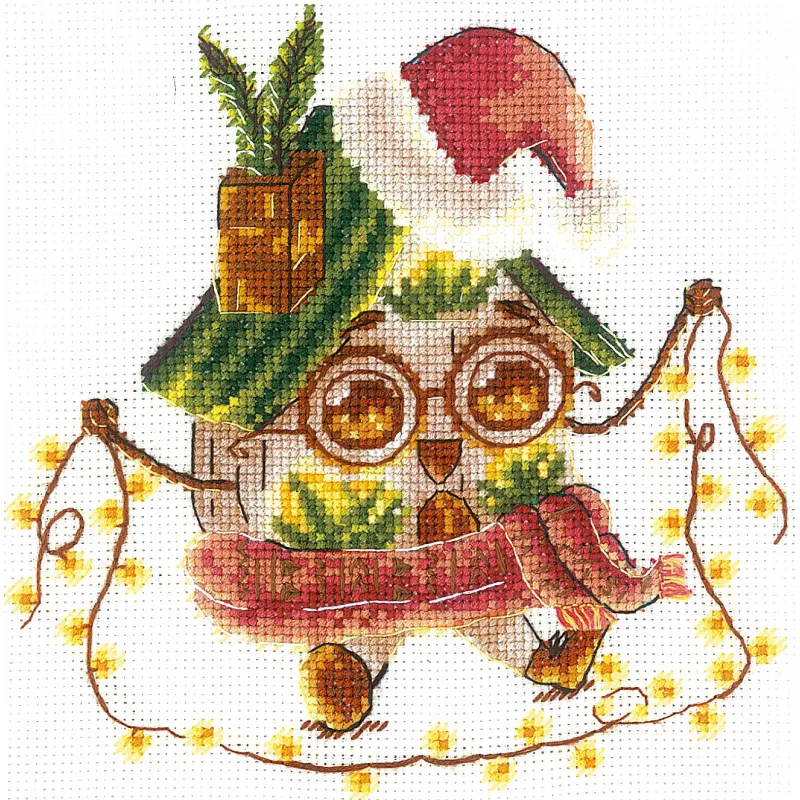 Cross stitch kit "House. Light" SAND-31