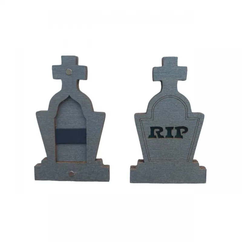 Деревянный футляр для игл "RIP" KF056/43