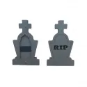 Деревянный футляр для игл "RIP" KF056/43