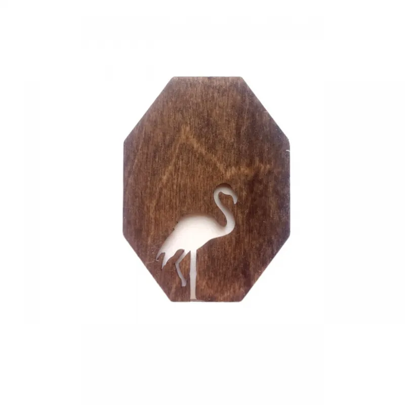 Nadelkästchen aus Holz "Flamingos" KF056/50