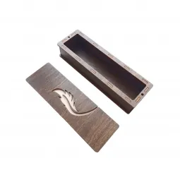 Деревянная коробка "Перо" KF057/51