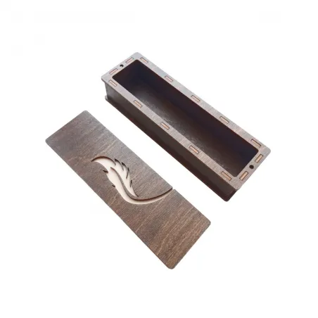 Boîte en bois "Feather" KF057/51