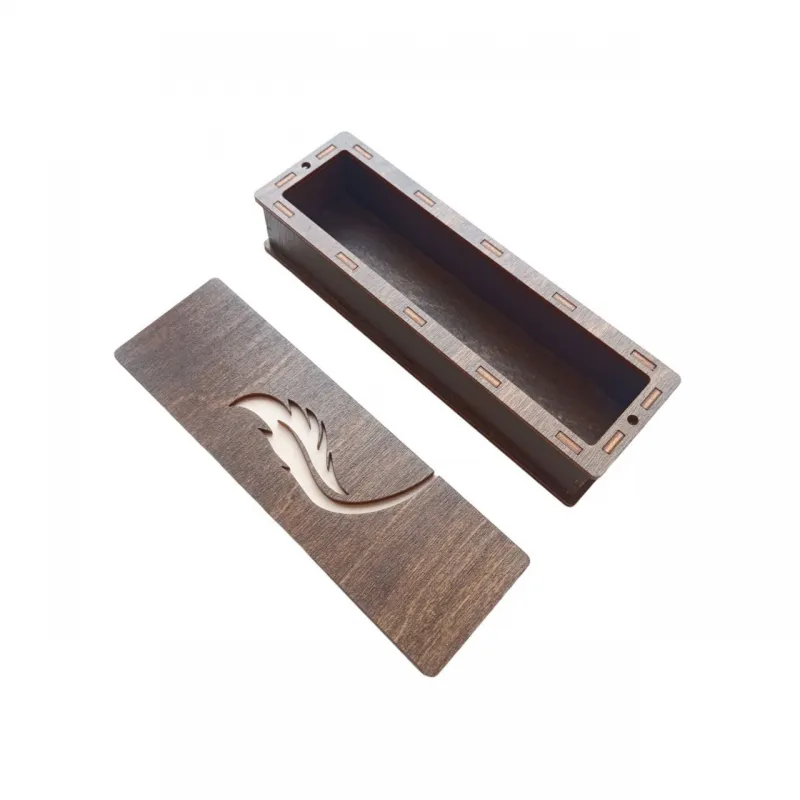 Boîte en bois "Feather" KF057/51