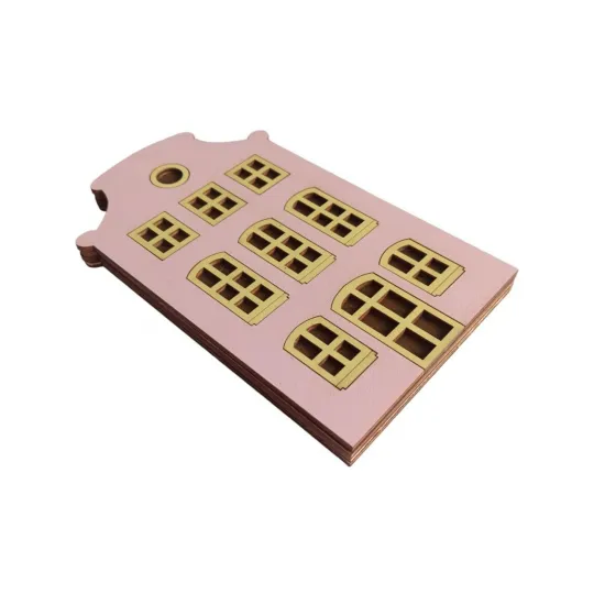 Organisateur de perles "Pink House" KF027/60