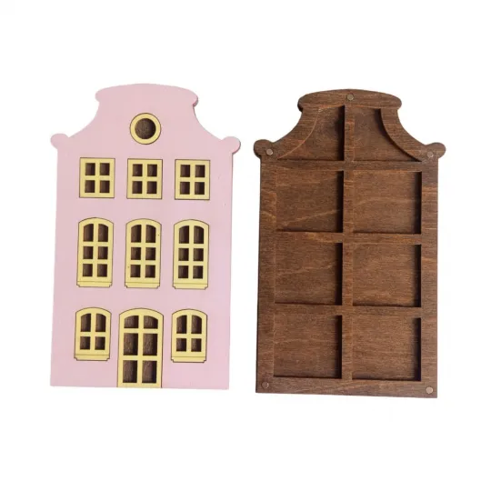 Organisateur de perles "Pink House" KF027/60