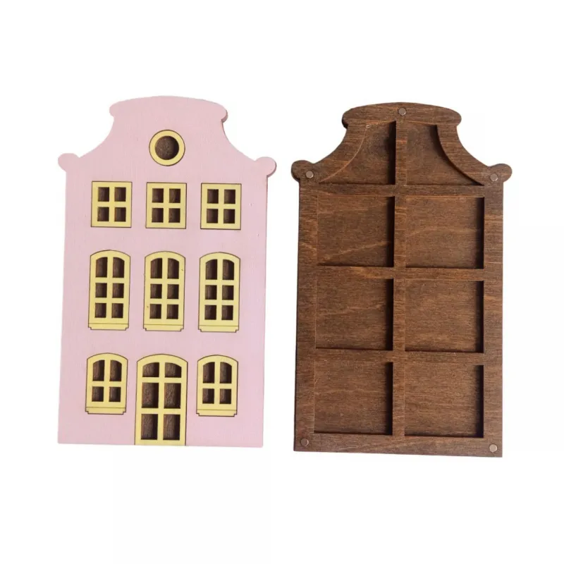 Organisateur de perles "Pink House" KF027/60