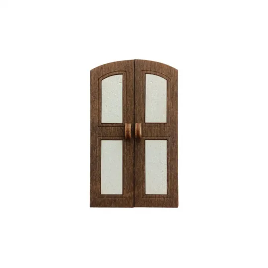 Holznadelhalter "Weiße Tür" KF056/61
