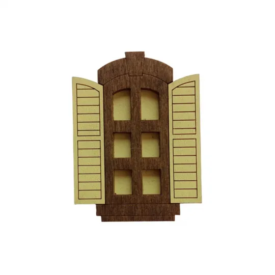 Nadelholzkasten "Gelbes Fenster" KF056/62