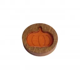 Magnetic needle holder with epoxy resin "Pumpkin" KF059/102