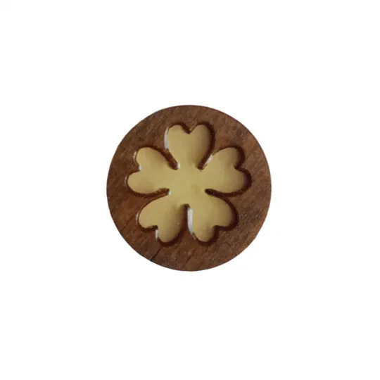 Porte-aiguille magnétique résine époxy "Fleur" KF059/105