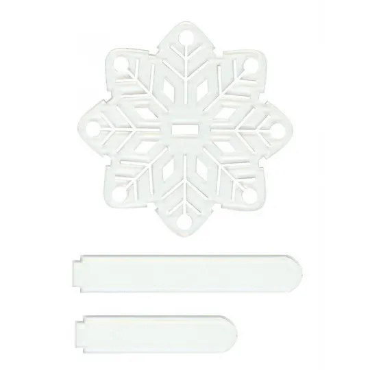 Support "Flocon de neige" acrylique RR-003