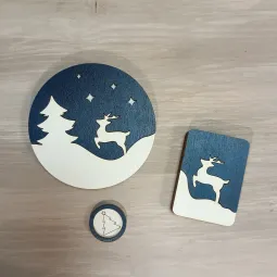 Magnetischer Nadelhalter "Weihnachtsbaum" KF059/111