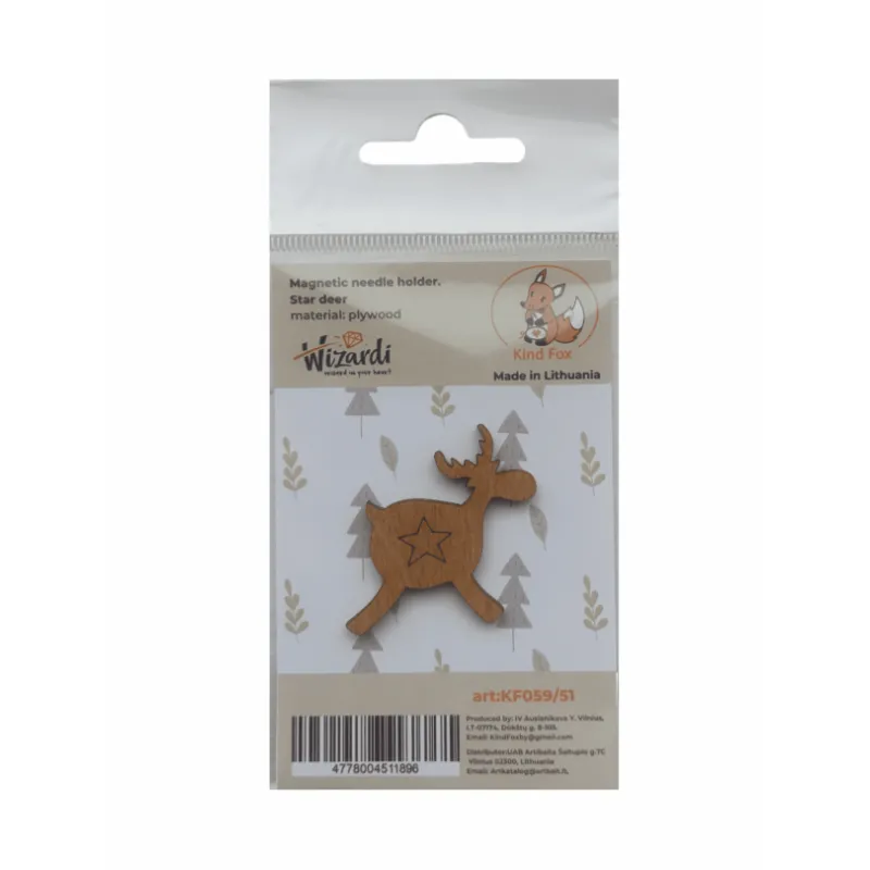 Magnetic needle holder "Star deer" KF059/51