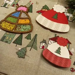 Porte-aiguilles aimanté "Sapin de Noël vert" KF059/52