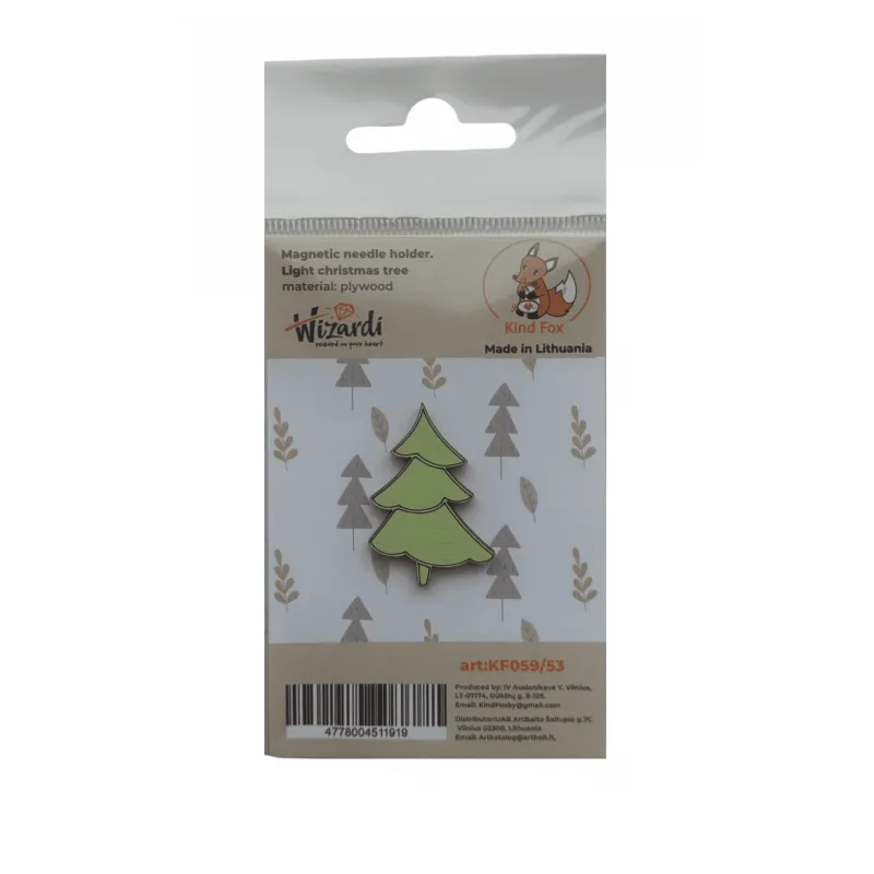 Magnetischer Nadelhalter "Leuchtender Weihnachtsbaum" KF059/53