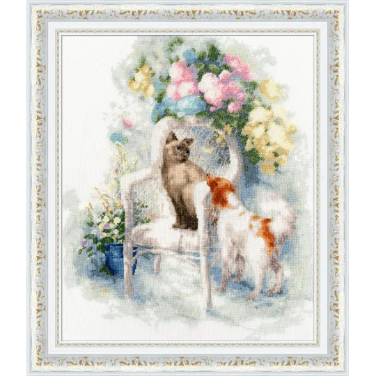 Cross stitch kit "Friendship" 35x29 cm S/AK002