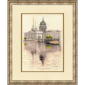(Discontinued) Cross stitch kit "The St. Petersburg Motive" 35.3× 27 cm S/GM042