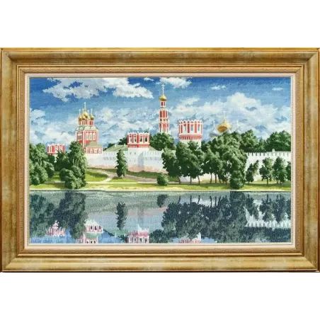 (Discontinued) Cross stitch kit "Novodevichy Convent" 35.5 × 56 cm S/GM046
