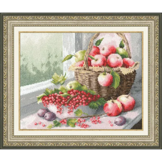 Kreuzstich-Set "Apfelfesttag" 24 x 30.1 cm S/FI010